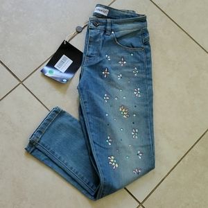 *price drop* NWT Pinko jeans with gems!